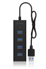 ICY BOX IB-HUB1409-U3 Hub USB 3.2 Gen 1 to 4-Port