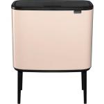 Brabantia Waste Bin Bo Touch Bin 3 x 11 L Soft Beige