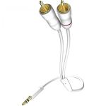 in-akustik Star Audio Cable 3,5 mm Jack Plug - Cinch 5,0 m