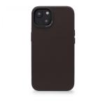 Decoded Leather Backcover iPhone 14 Plus Chocolate Brown