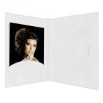 1x100 Daiber Portrait folders Opti-Line  up to 13x18 cm white
