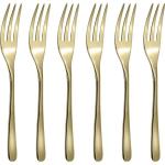 Sambonet Taste PVD 6 Cake Forks Set