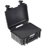 B&W Outdoor Case Type 3000 black with pre-cut foam insert