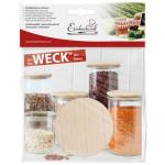 WECK Wooden Lid 60mm Beech