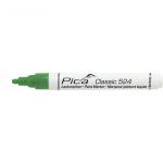 Pica Classic Industrial Paint Marker, 2-4mm bullet tip, green