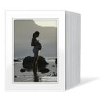 1x125 Daiber Passepartouts 13x18 white/grey line