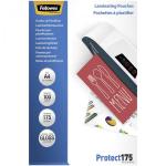 Fellowes A4 Glossy 175 Micron Laminating Pouch - 100 pack