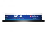 1x10 Verbatim BD-R Blu-Ray 25GB 6x Speed DL Wide Printable CB