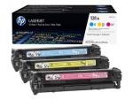HP 131A - 3-pack - yellow, cyan, magenta - original - LaserJet - toner cartridge (U0SL1AM)