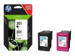 HP N9J72AE Combo 2-Pack BK/Color No. 301