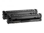 HP 201X - 2-pack - High Yield - black - original - LaserJet - toner cartridge (CF400XD)