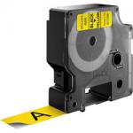 Dymo D1 19mm Black/Yellow labels 45808