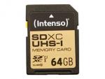 Intenso SDXC Card           64GB Class 10 UHS-I Premium