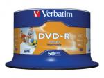 1x50 Verbatim DVD-R 4,7GB 16x Speed, photo printable