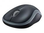 Logitech M 185 Cordless Notebook Mouse USB black / grey
